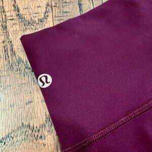 Lululemon Align™ High-Rise Pant 23" Crop Size 4 Goodnight Plum